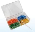 Los aplicadores micro dentales coloridos PP manejan la cerda de nylon