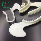 Bandeja dental blanca de la impresión, bandejas desdentadas disponibles de la impresión
