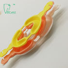 Bandeja dental disponible de la impresión del ISO 13485, bandeja doble de la espuma del fluoruro del palmo