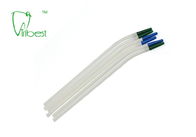 Verde azul de la extremidad del PVC de la extremidad dental quirúrgica dental disponible universal de la succión