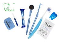 8 en 1 limpieza ortodóntica Kit With Toothbrush de la higiene oral del cuidado